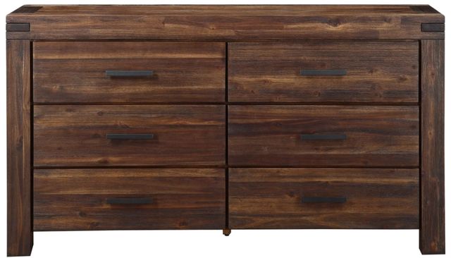 Modus Furniture Meadow Brick Brown Dresser-2