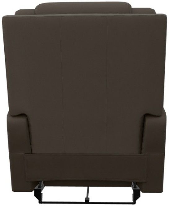 La-Z-Boy® Sparrow Otter Leather Power Wall Recliner with Headrest and Lumbar-4