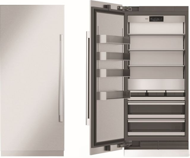 SKS 36" 21.6 Cu. Ft. Panel Ready Built-In Column Freezer-2