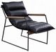ACME Furniture Luberzo Distress Espresso/Matt Iron Accent Chair-0