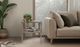 Nest Home Collections Morgan Natural Gray Corner Table-1