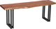 Porter International Designs Manzanita Harvest W Base Dining Bench-0