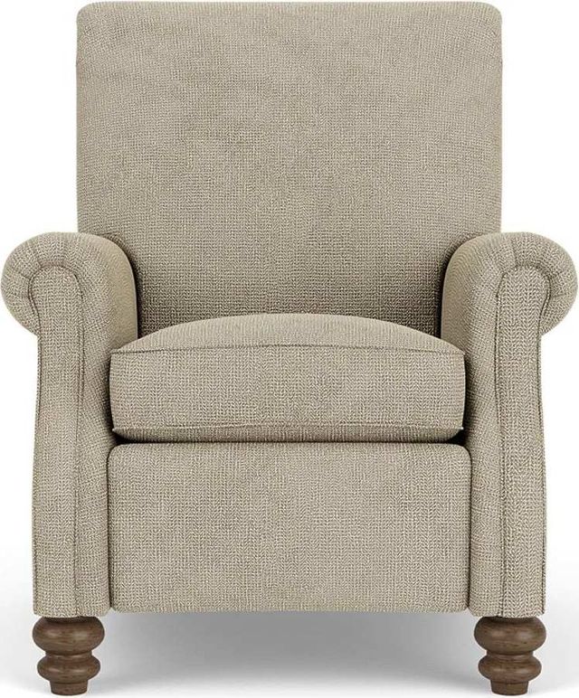 Flexsteel® Bay Bridge Beige/Tan Jute High-Leg Recliner-1