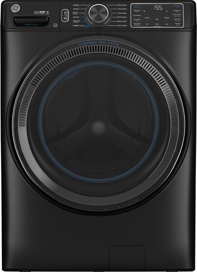 GE® 5.0 Cu. Ft. Carbon Graphite Front Load Washer-0