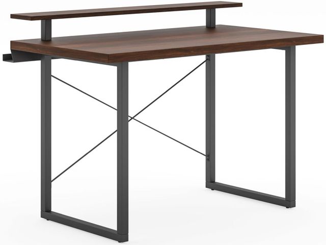 homestyles® Merge Brown Desk with Monitor Stand-1