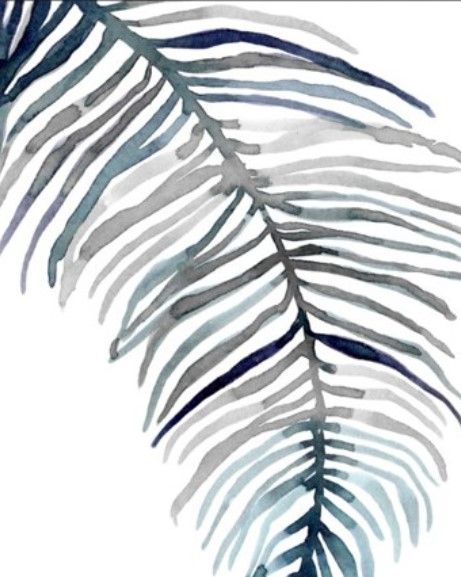 Classy Living Shadowed Fronds Wall Art-2