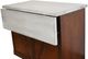 American Heartland Manufacturing Rustic Two Tone Cherry/White Kitchen Island with Flip-up Top-4