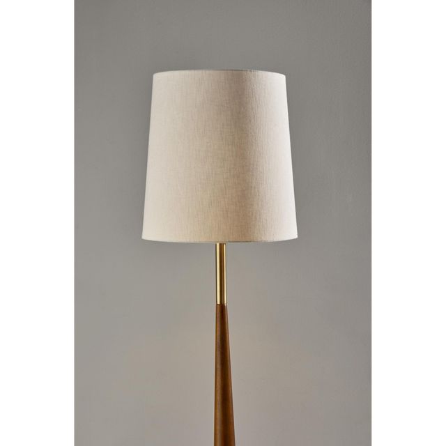 Adesso® Weston Antique Brass Floor Lamp-2