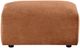 Coaster® Burnett Burnt Orange Chenille Upholstered Ottoman-1
