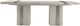 Bernhardt Tempo Larza/Satin Nickel Dining Table-3