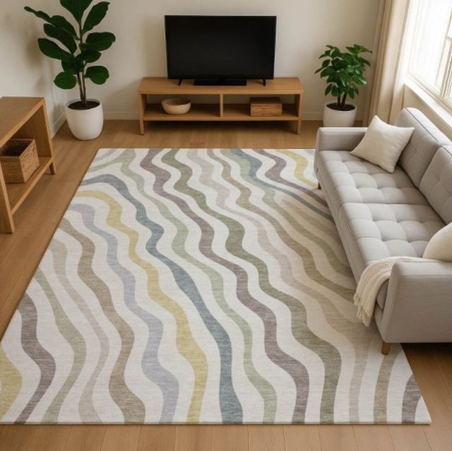 Dalyn™ Rug Company Kenner KN4 Ivory 5'x8' Area Rug-1