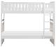 Homelegance® Galen White Twin/Twin Bunk Bed-3