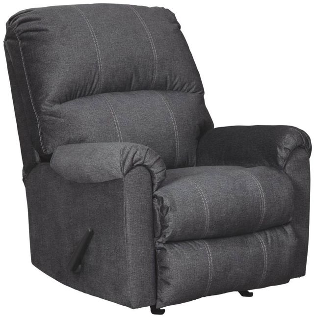 Signature Design by Ashley® Urbino 4-Piece Charcoal Reclining Living Room Seating Set-2