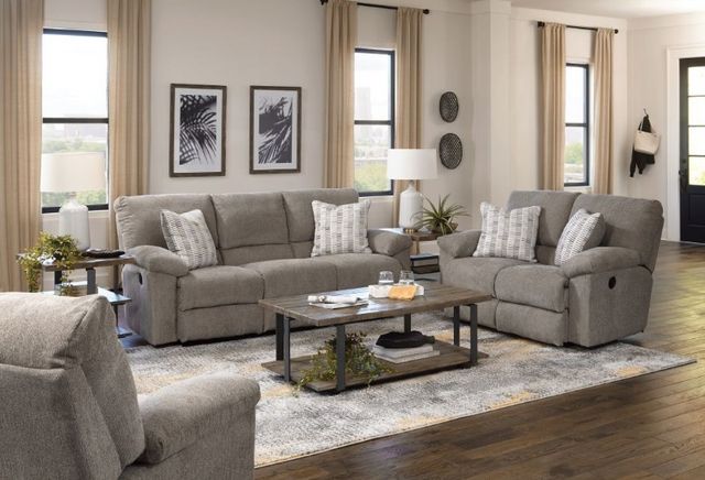 Catnapper® Tyler Pewter Reclining Sofa-1