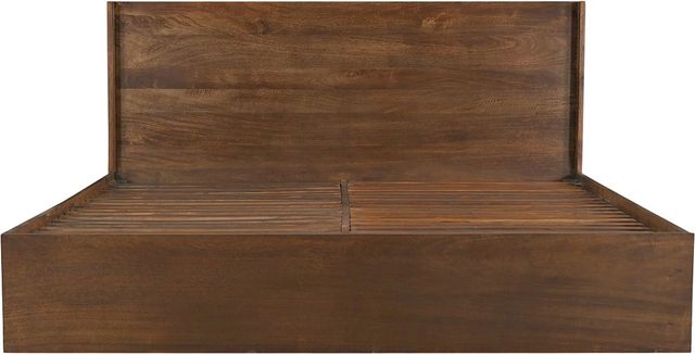 Moe's Home Collection Everett Dark Brown Queen Panel Bed-1