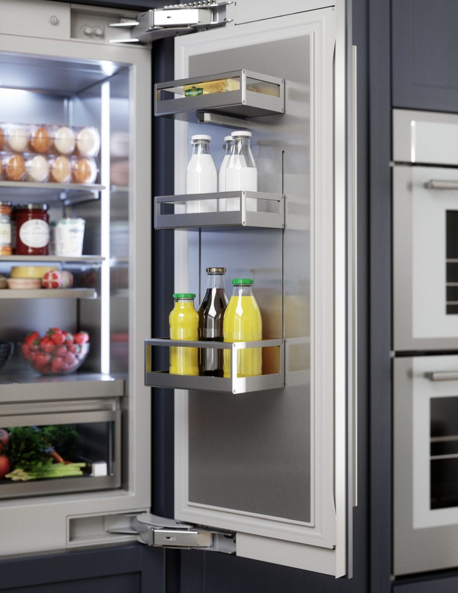 Thermador Freedom 36 in. 20.1 Cu. Ft. Panel Ready Built In Counter Depth French Door Refrigerator University Electric