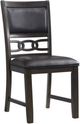 Elements International Amherst 5-Piece Black/Walnut Dining Set-2