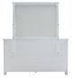 Cottage Creek Furniture Brookfield Vintage White Mirror-2