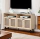 Furniture of America® Idanha Natural TV Stand-1