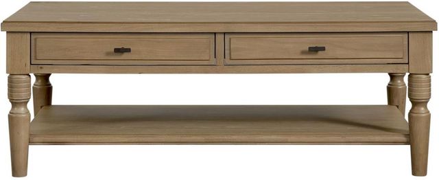 Bernards Tarrington Cashew Cocktail Table-2