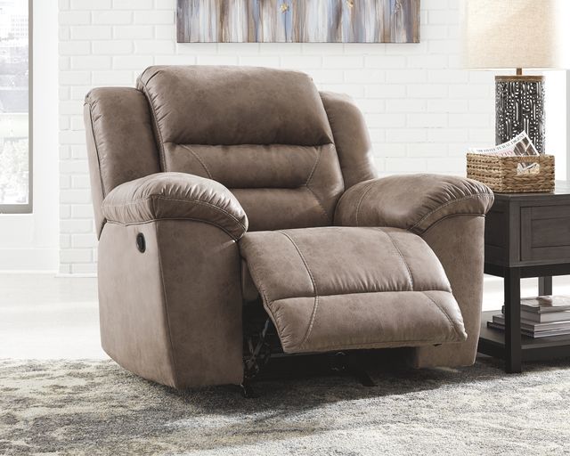 Signature Design by Ashley® Stoneland Fossil Rocker Recliner-2