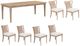 Liberty Furniture Sheridan Pointe 7-Piece Natural/Vintage Natural Alternate Dining Table Set-0