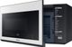 Samsung BESPOKE 2.1 Cu. Ft. White Glass Over The Range Microwave-3