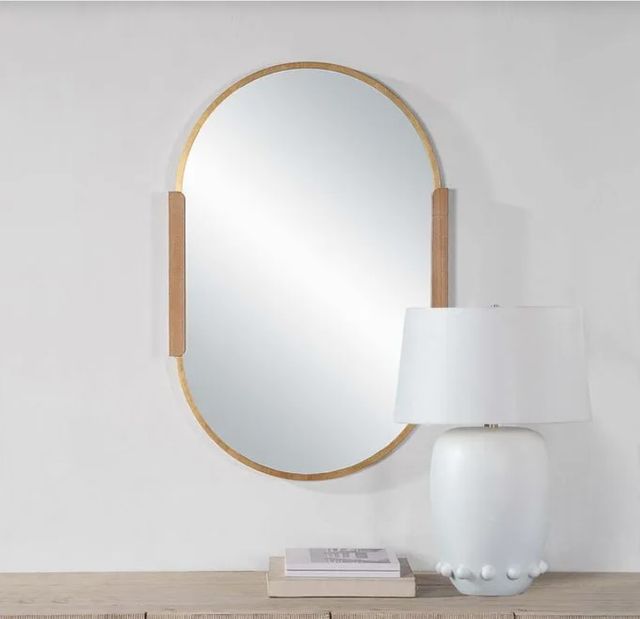 Renwil® Kerianne Gold Leaf Accent Mirror-4