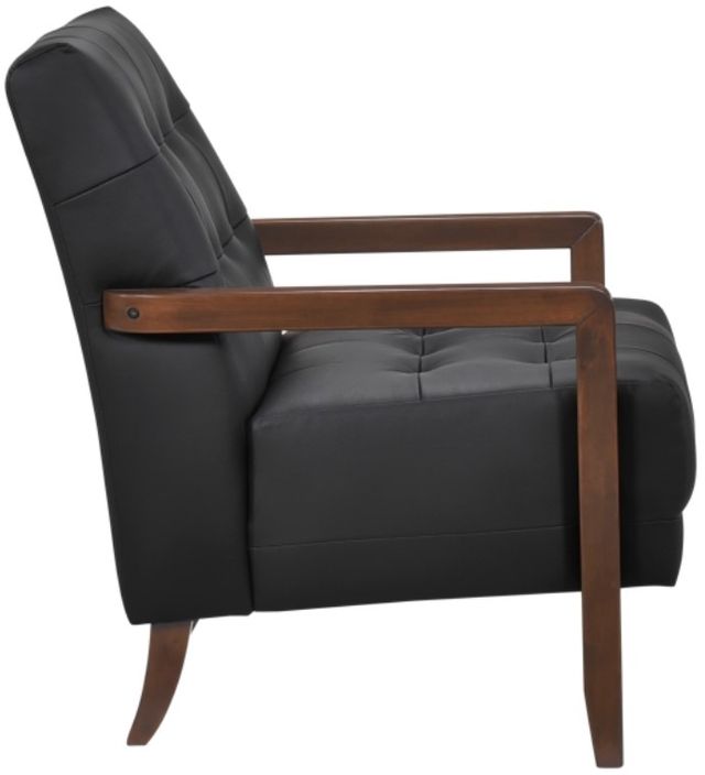 Homelegance® Crafton Black/Espresso Accent Chair-3