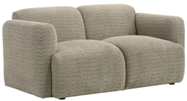 Coaster® Dorset Brown Upholstered Loveseat-0