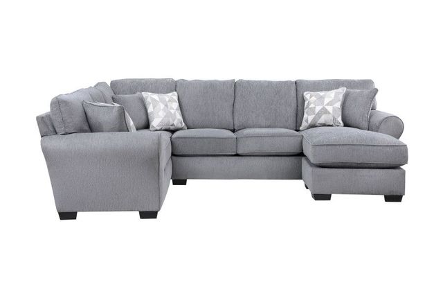 Porter International Designs Cullen 4 Piece Gray Sectional-1