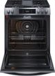 Frigidaire Gallery® 30" Smudge-Proof® Black Stainless Steel Slide In Gas Range-1