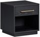 TOV Furniture Marlow Black Nighstand with Drawer-0