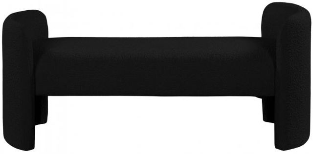 Meridian Furniture Peyton Black Bench-1