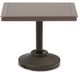 Telescope Casual 36" Square Dining Height 80 lb Pedestal Table without Hole-0