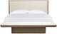 Magnussen Home® Thorne Amber Brown/White King Upholstered Platform Bed-2