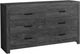 Monarch Specialties Inc. Graphite Grey Dresser-0