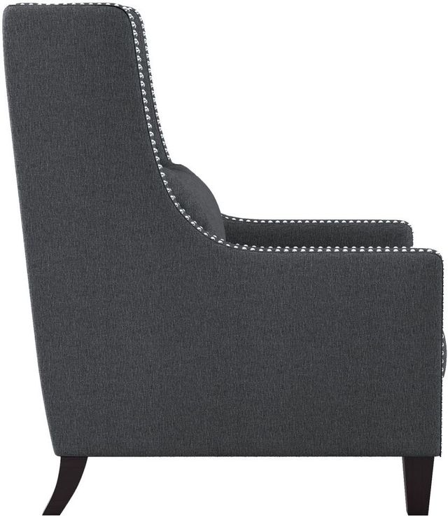 Homelegance® Keller Dark Gray Accent Chair-3
