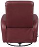 Homelegance® Dimitri Red Manual Swivel Glider Reclining Chair-4