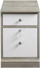 Winners Only® Berkeley Gray Oak/White Mobile File-0