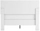 Signature Design by Ashley® Hallityn Matte White Full Panel Platform Bed-4