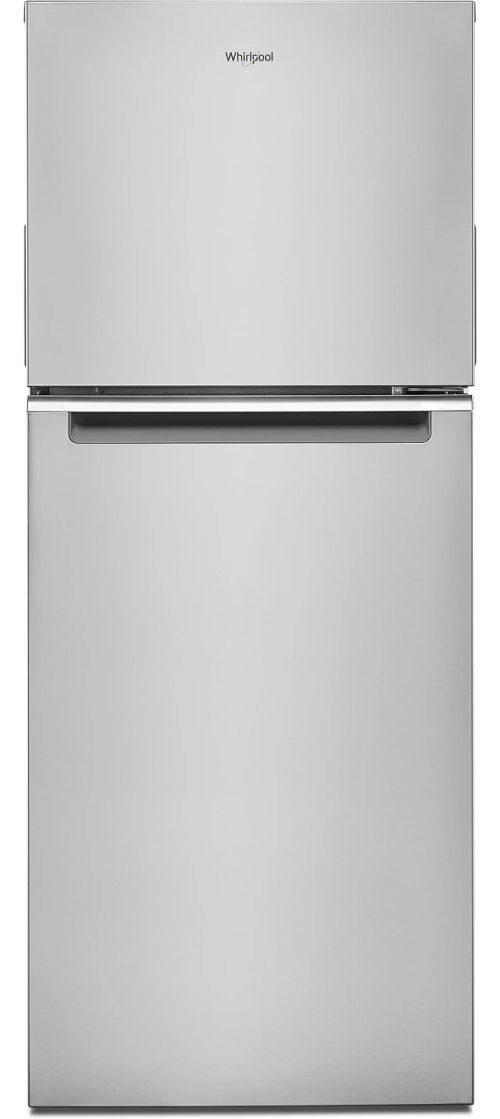 Whirlpool® 11.6 Cu. Ft. Fingerprint Resistant Stainless Steel Counter Depth Top Freezer Refrigerator-0