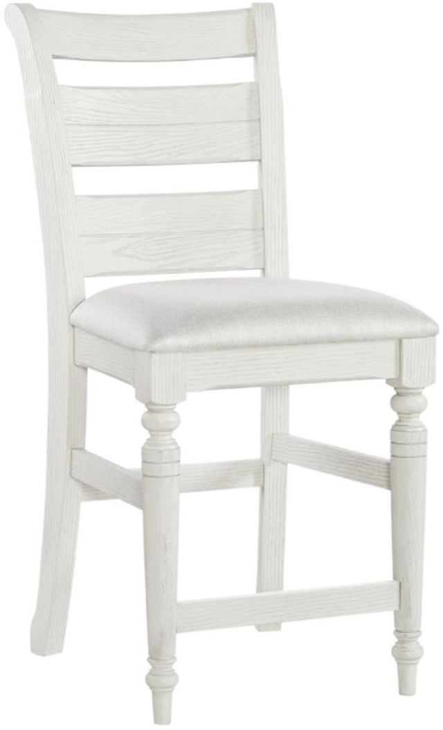 Bernards Bellamy Lane Whitewash Counter Stool-0