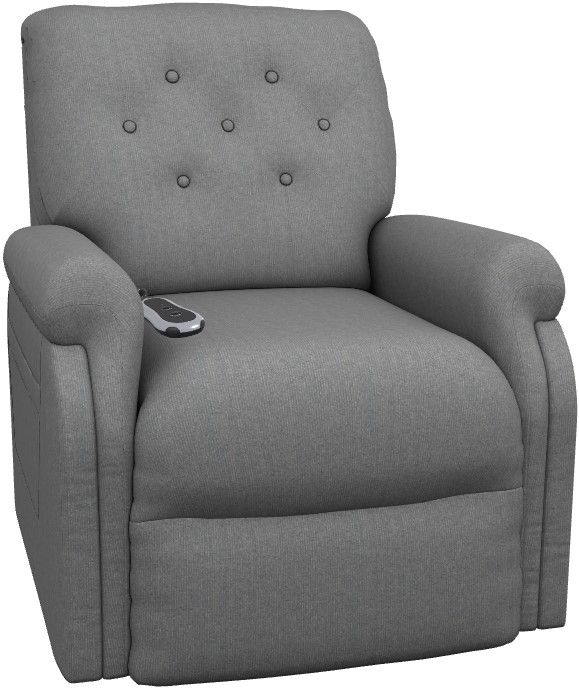La-Z-Boy® Billie Bronze Stonewash Power Lift Recliner-0