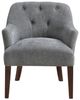 Homelegance® Rebecca Charcoal/Espresso Accent Chair-2