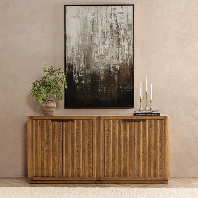 Classic Home Labelle Tan Oak Buffet-1