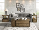 Riverside Furniture Denali Toasted Acacia Chair Side Table-5