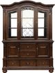 Homelegance® Lordsburg Brown Cherry Buffet and Hutch-0