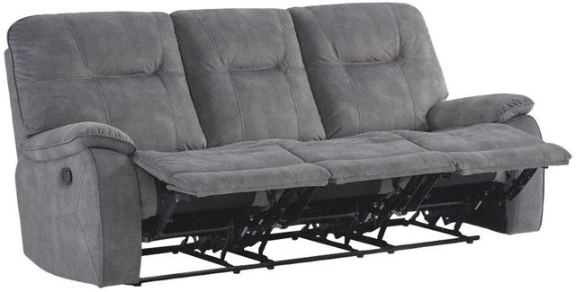 Parker House® Copper Shadow Gray Manual Triple Reclining Sofa-1
