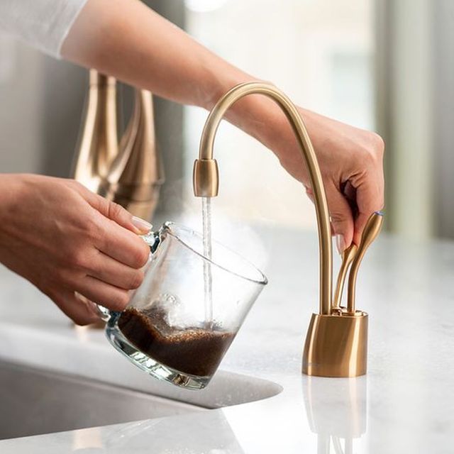 InSinkErator® Matte Black Indulge™ Contemporary Hot/Cold Faucet-2